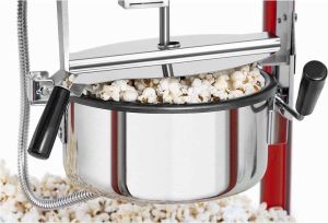 Royal Catering Popcorn Machine rood