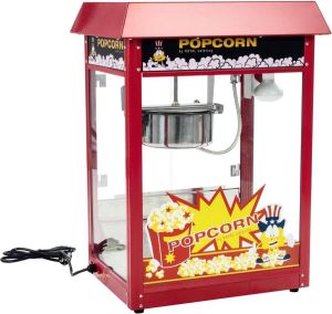 Royal Catering Popcorn Machine Rood dak
