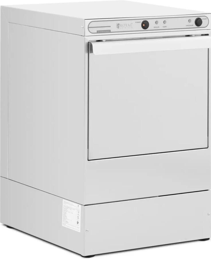 Royal Catering Vaatwasser glas 40 x 40 cm Vrijstaande vaatwasser