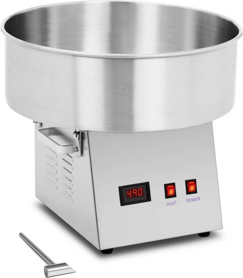 Royal Catering Suikerspinmachine 52 cm 1.080 W roestvrij staal