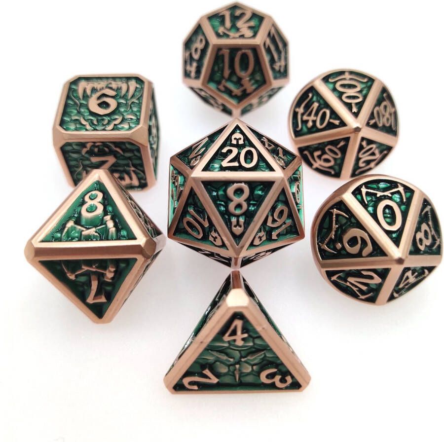 Royal Eagle Metalen Polyhydral Dice