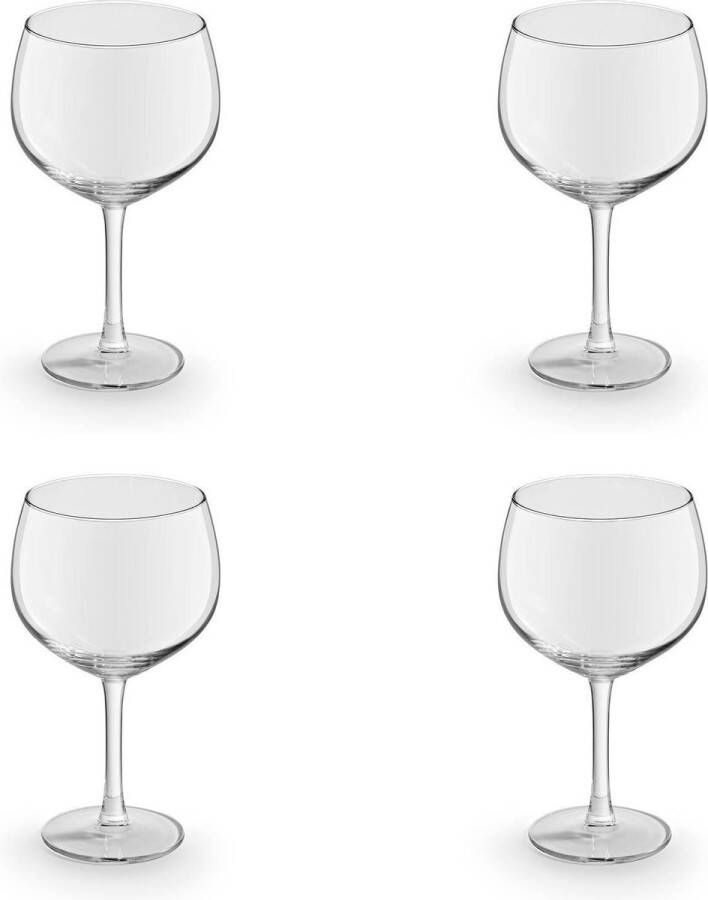 Royal Leerdam 4x Gin Tonic cocktail transparant 650 ml 65 cl Cocktail glazen Cocktails drinken Cocktailglazen van glas