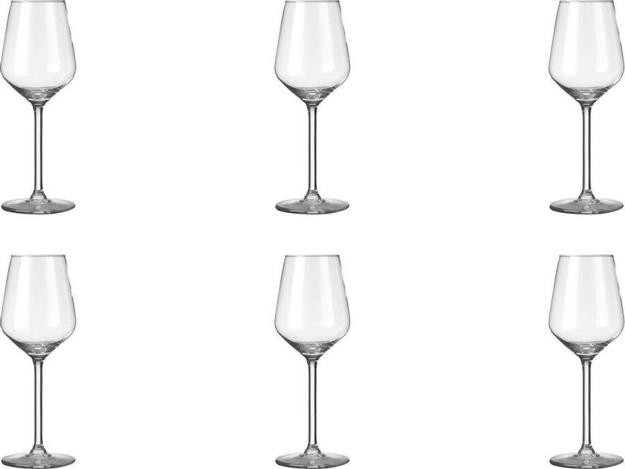 Royal Leerdam Wijnglas Carre 28 cl Transparant 6 stuks