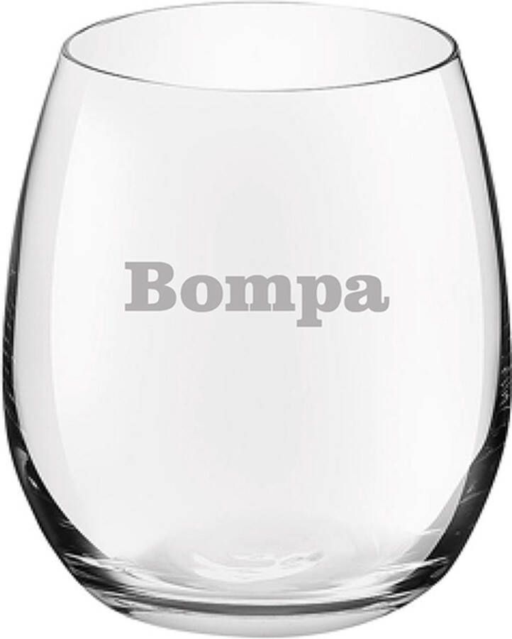 Royal Leerdam Drinkglas gegraveerd 39cl Bompa