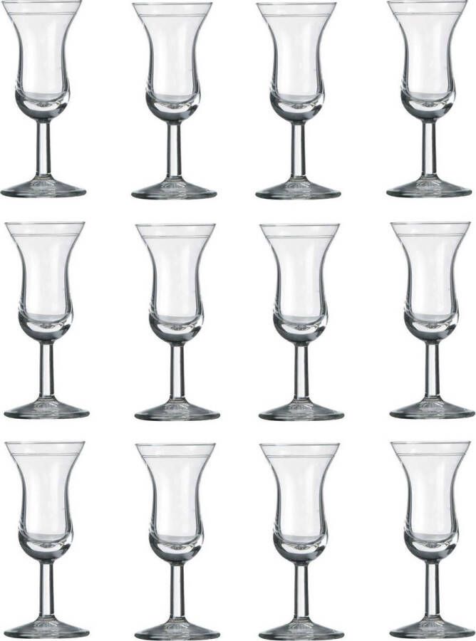 Royal Leerdam Borrelglas Intermezzo 615617 5 cl Transparant 12 stuks