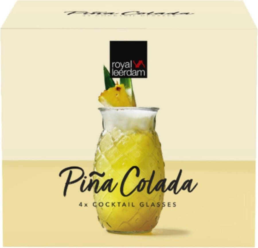 Royal Leerdam Pina Colada glazen 50.5cl 4 stuks