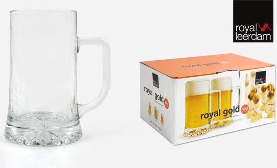 Royal Leerdam Royal Gold bierpul 50CL 6 stuks