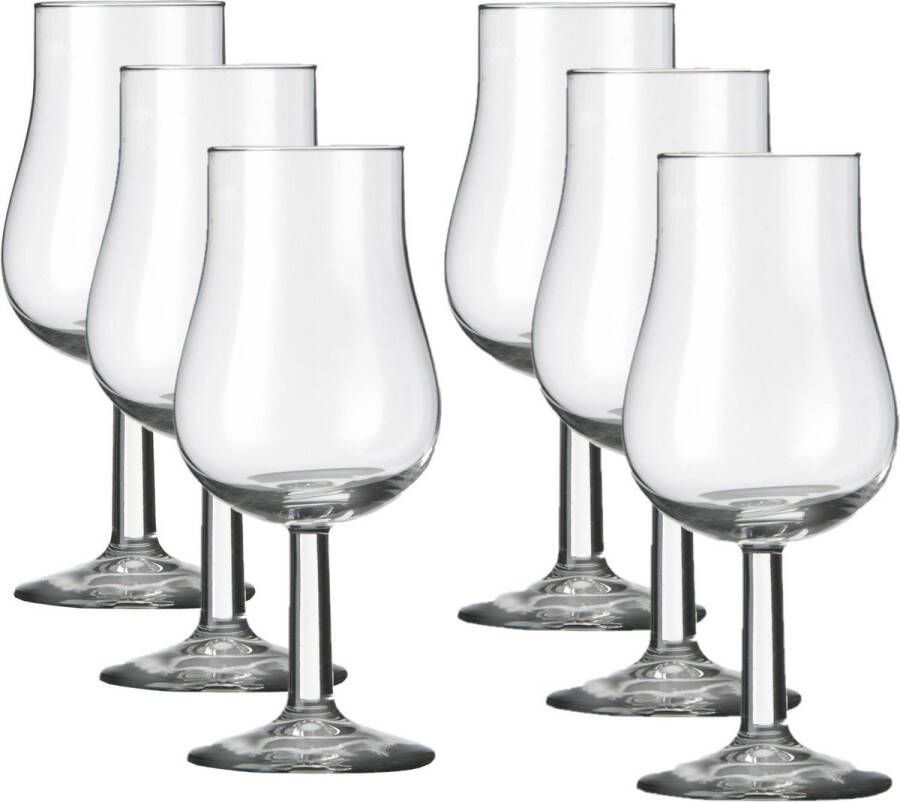 Royal Leerdam Set van 12x stuks wijn proefglazen voor witte wijn transparant 130 ml Specials 13 cl Wijn proeven