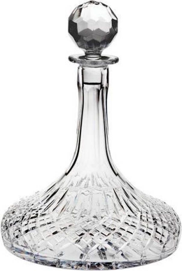 Royal Scot Crystal London Ships Decanter