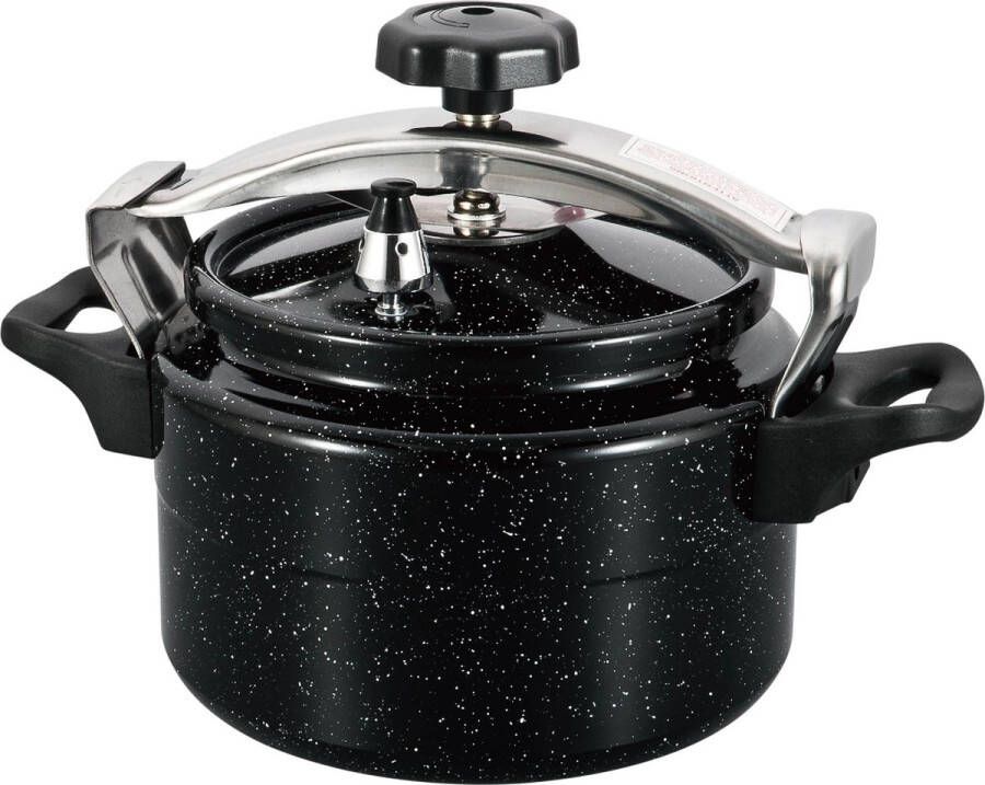Royal Swiss 11 liter snelkookpan aluminium zwart 28 cm inductie pressure cooker