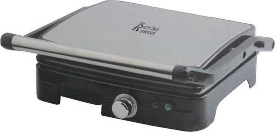 Royal Swiss Contactgrill 1800 Watt Met special coating