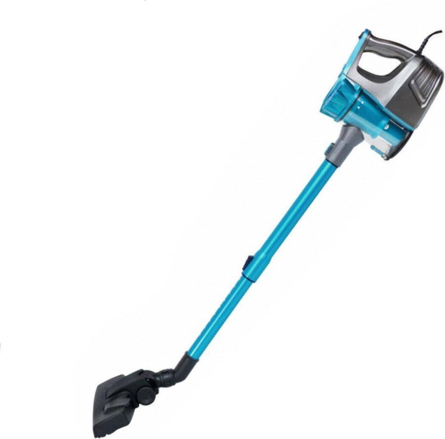 Royal Swiss Cycloon steelstofzuiger 2 in 1 Zonder Zak Snoerlengte 4.5 meter Eco cycloon technologie 0.8 Liter Blauw