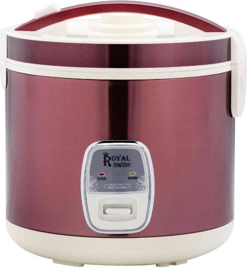 Royal Swiss Rijstkoker 2 8 liter Kleur Paars