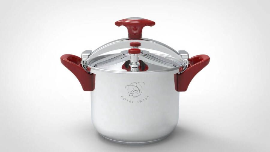 Royal Swiss Snelkookpan Couscous pan 2 in 1 10 Liter Ø 26 cm RVS Inductie