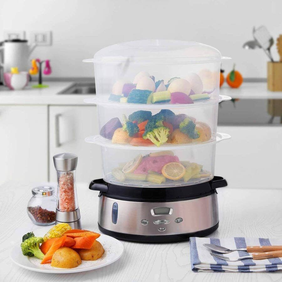 Royal Swiss stoomkoker 9L 800W