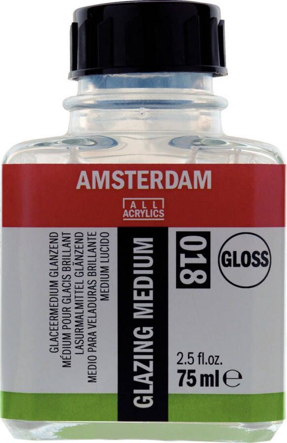 Royal Talens Amsterdam Glaceermedium Glanzend 018 Fles 75 ml