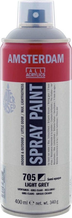 Royal Talens Spraypaint 705 Lichtgrijs Amsterdam 400 ml