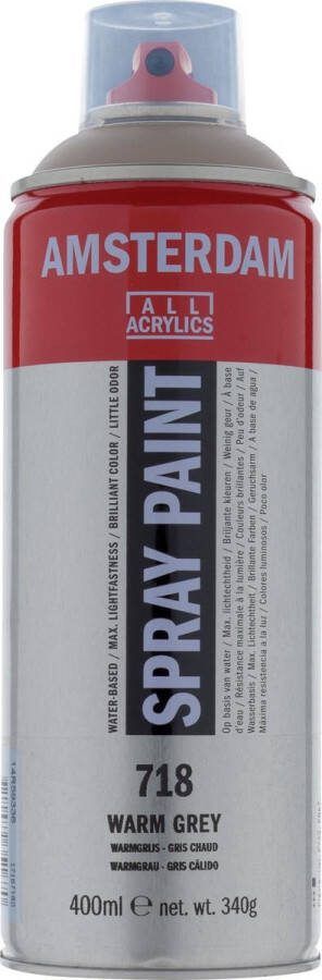 Royal Talens Spraypaint 718 Warmgrijs Amsterdam 400 ml
