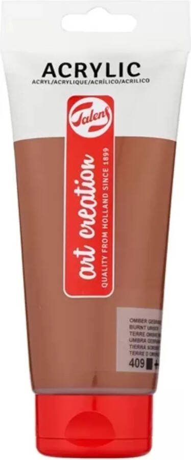 Royal Talens TAC Acrylverf Omber Gebrand 200 ml