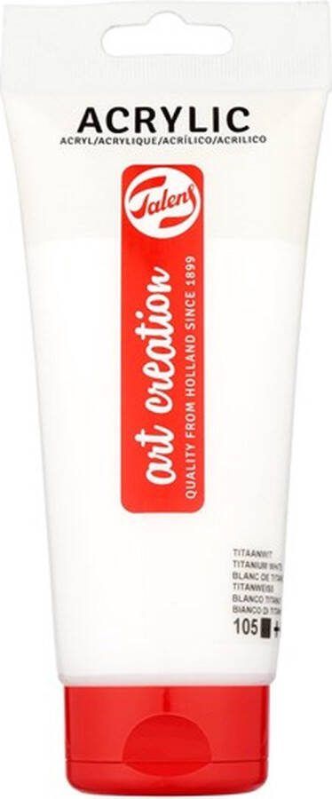 Royal Talens TAC Acrylverf Titaanwit 200 ml