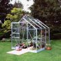 Halls Popular 66 Tuinkas Zilver 195x193x196 cm Veiligheidsglas - Thumbnail 1
