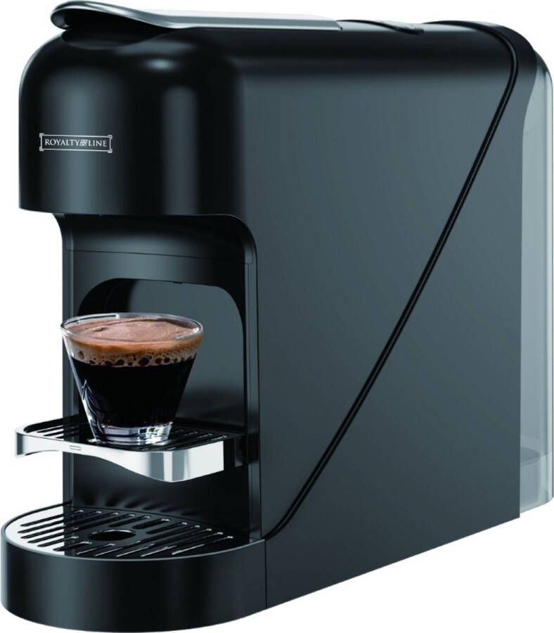 Royalty line Espressomachine Universele cups Zwart 1400W