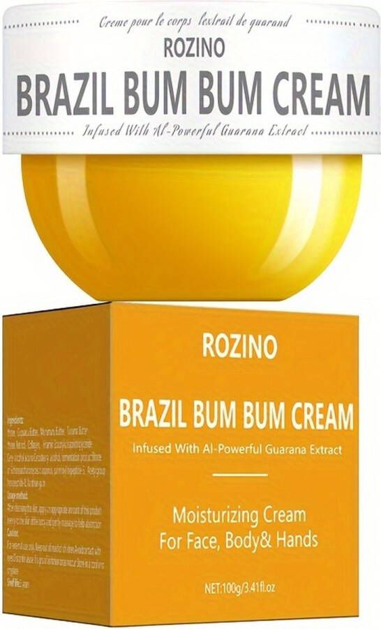Rozino Brazilian Bum Cream bodycrème 100g