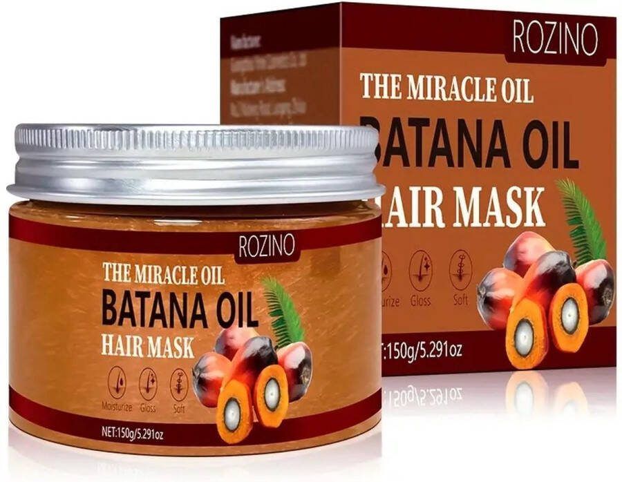 Rozino Haargroei Batana Olie Haarmasker Minoxidil 5% Alternatief Haargroei versneller Haargroeimiddel Haaruitval Mannen Haargroei en vrouwen Haargroei olie Haargroei Mannen