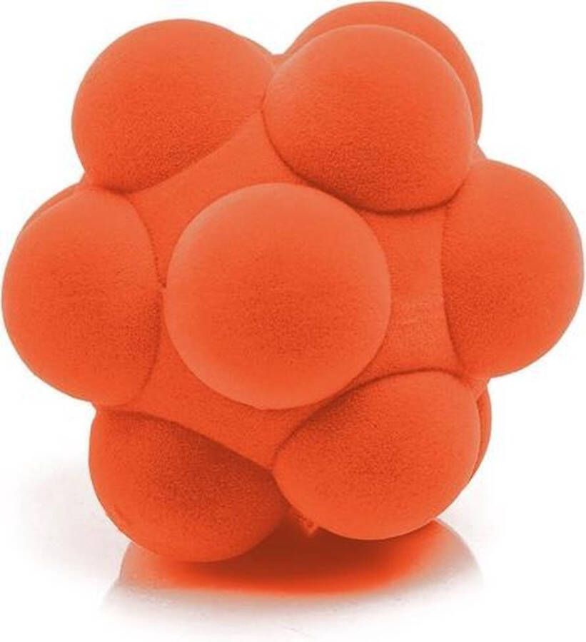 Rubbabu Zachte bal oranje perfect voor de sensomotorische en motorische ontwikkeling van kinderen