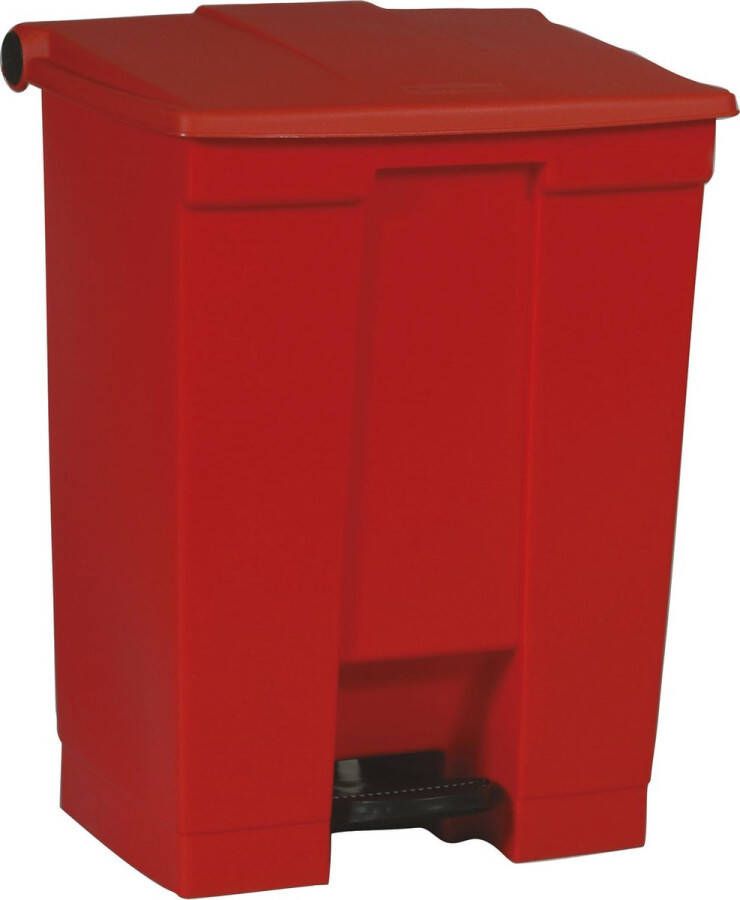 Rubbermaid Step-On Classic container 68 liter Polyethylene rood