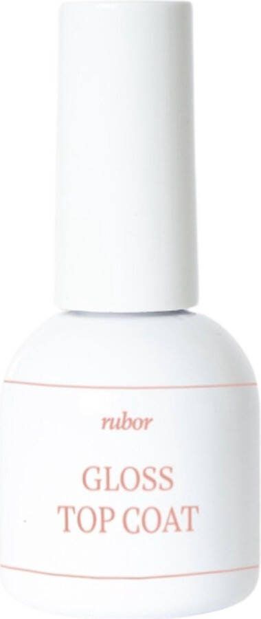 Rubor gloss topcoat doorzichtig uv led nagellak nagelriem gellak nagellak manicure gelnagellak gel voor thuis