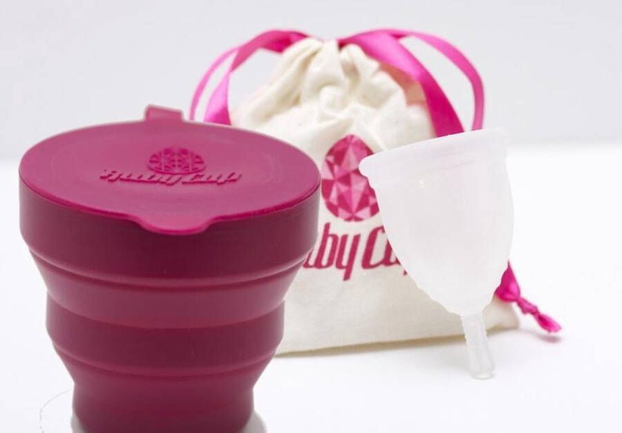 Ruby Cup RubyCup Herbruikbare Menstruatiecup Small met sterilisator