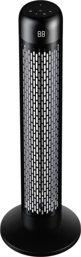 Ruby Essentials QH Terrasverwarmer Infrarood terrasverwarming Elektrisch 2000W Heater Infrarood 2 Standen Zwart