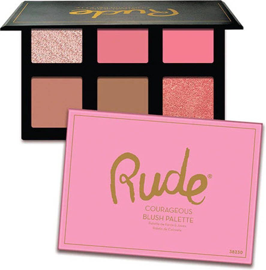 Rude Cosmetics Rude Courageous Blush Palette