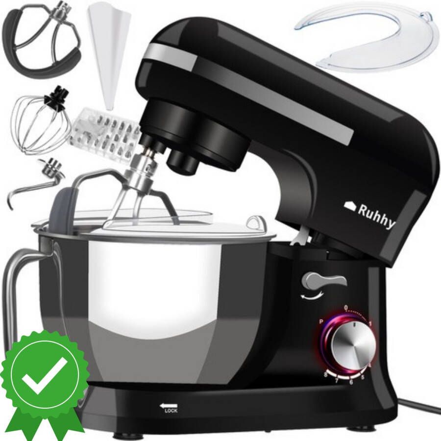 Ruhhy Keukenmachine Hoge Kwaliteit 1700W Keukenmixer met mengkom Foodprocessor Keukenmachines Keuken Machine Keukenrobots