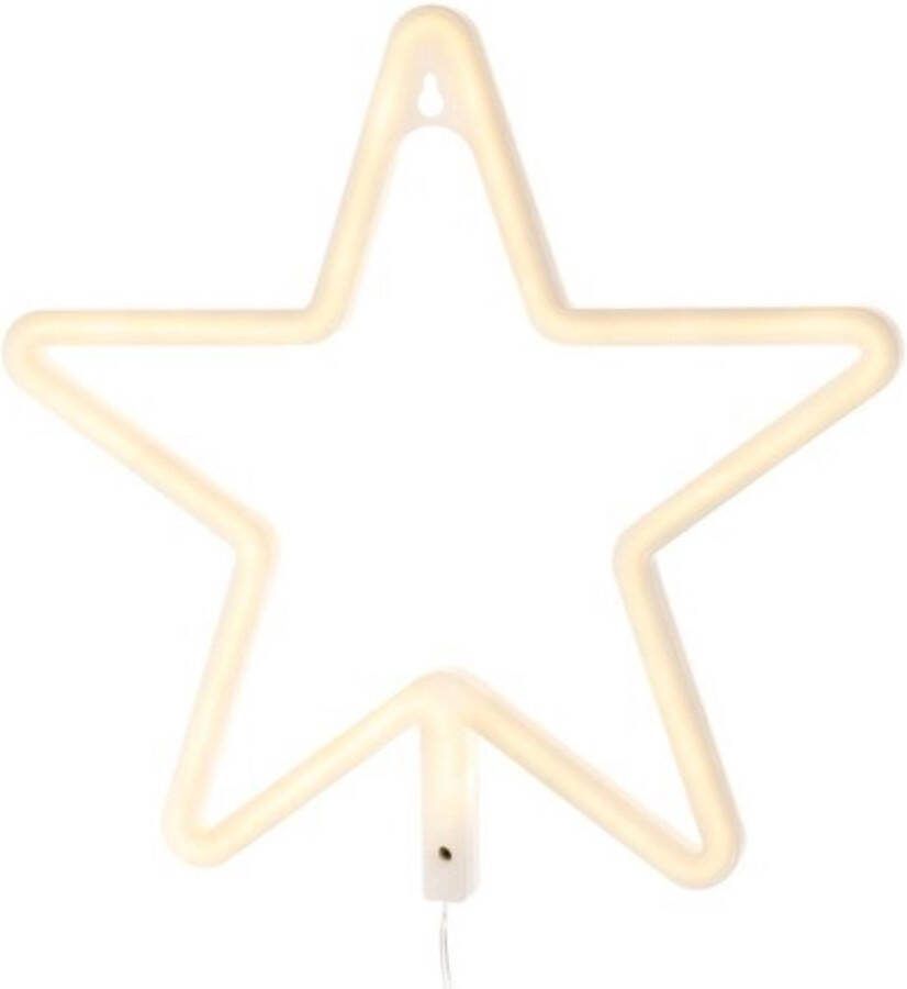 Ruhhy LED Nachtlamp Ster in Warm Wit Sfeervolle Decoratie voor Thuis