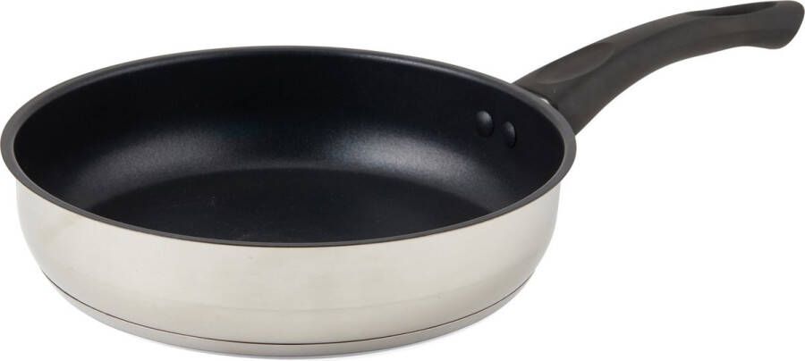 Russell Hobbs 24 cm Koekenpan – Antiaanbaklaag – RVS – Inductie Geschikt – Vaatwasmachinebestendig