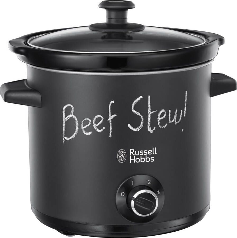 Russell Hobbs Chalkboard Slow Cooker | Stoom- en Kookapparaten | 4008496938704