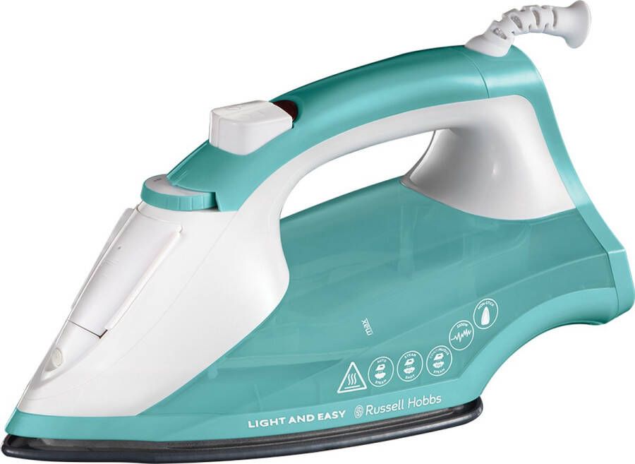 Russell Hobbs Light & Easy Strijkijzer Stoomstrijkijzer 26470-56 Groen