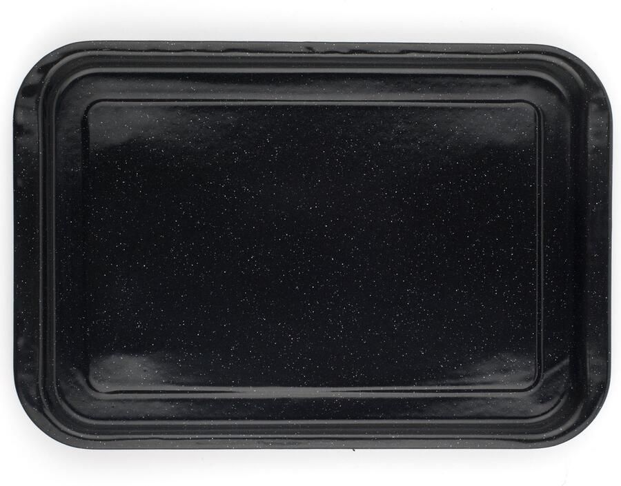 Russell Hobbs 38 cm bakplaat niet-klevend taal met coating van Vitreous Enamel gemakkelijk schoon oven veilig platte grote oven tray voor roosteren bakken koekjes groenten chips sterk en duurzaam