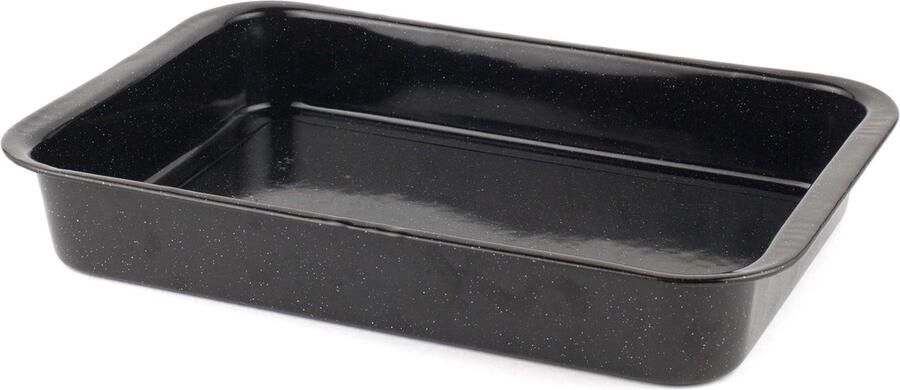 Russell Hobbs Romano – braadpan 36 cm – geëmailleerde stalen ovenbakplaten – grote ovenvorm met antiaanbaklaag