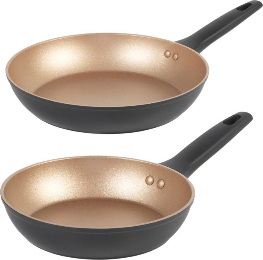 Russell Hobbs Weulence-bakset niet-klevende bakbakken van 20 cm 28 cm inductie gesmede aluminium kookgerei Vaatwasser veilig Metaalgereedschapveilig Bakelite handvatten