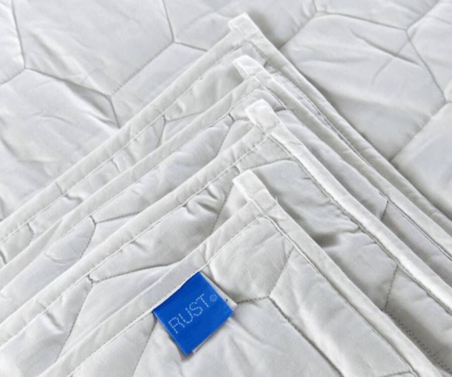 RUST verzwaringsdeken 6.8 KG WIT 140x200cm Weighted Blanket Verzwaarde Deken Kalmeringsdeken Voor Een Betere Slaap ADHD Anti Stress
