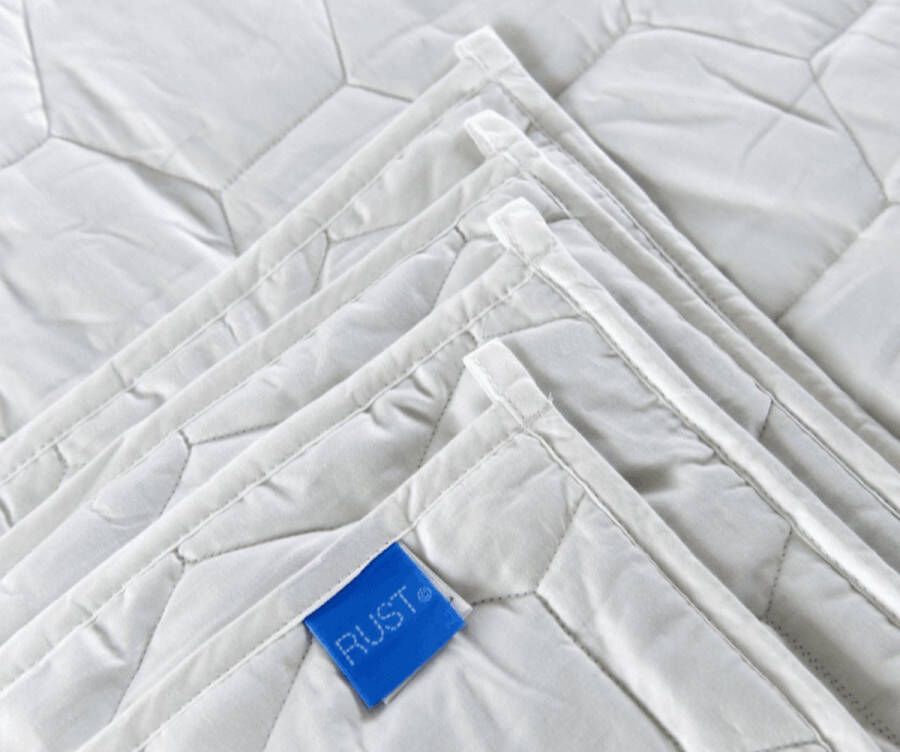 RUST verzwaringsdeken 9 KG WIT 140x200cm Weighted Blanket Verzwaarde Deken Kalmeringsdeken Voor Een Betere Slaap ADHD Anti Stress