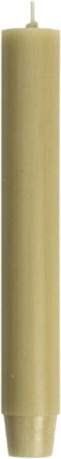 Rustik Lys Dikke dinerkaarsen 'Liv' Ø 2.6cm 20 stuks Beige olijf