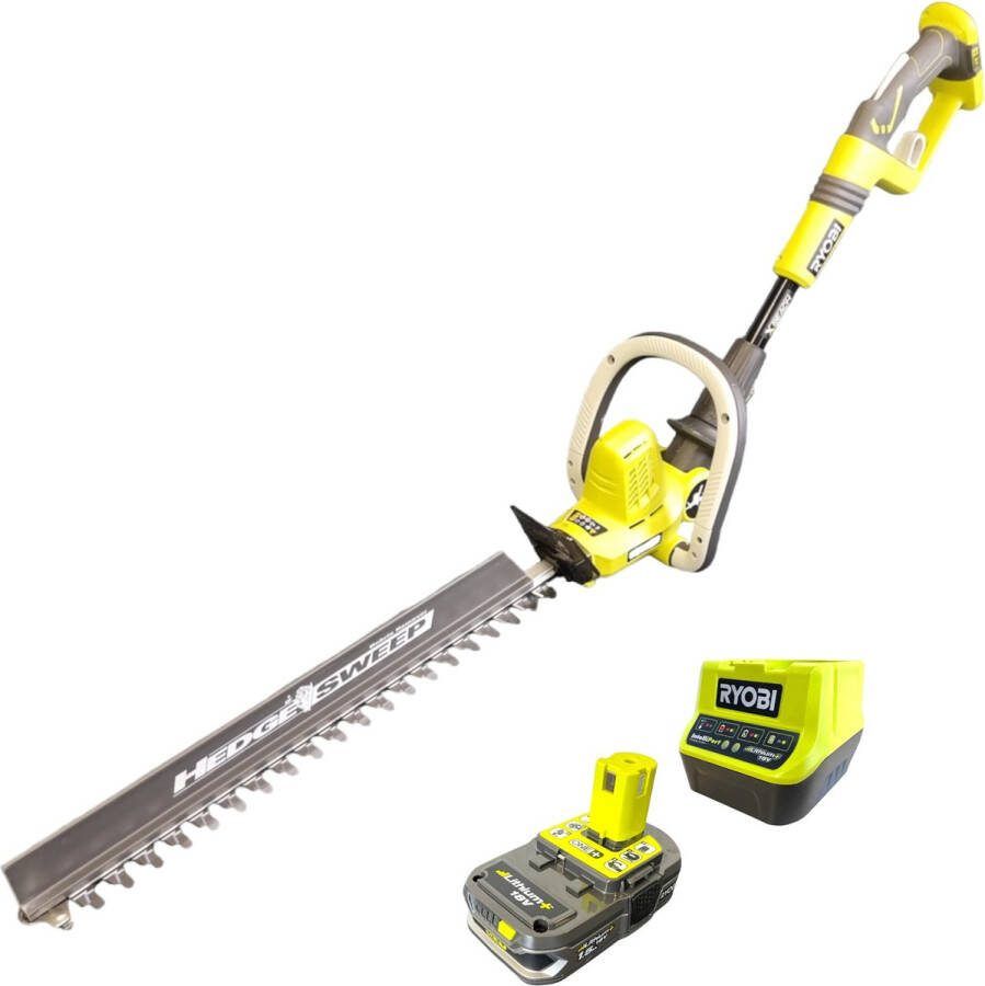 Ryobi OHT1850X 18 V ONE+ accu heggenschaar Long Reach 50 cm ( 5133001249 ) zonder accu zonder oplader
