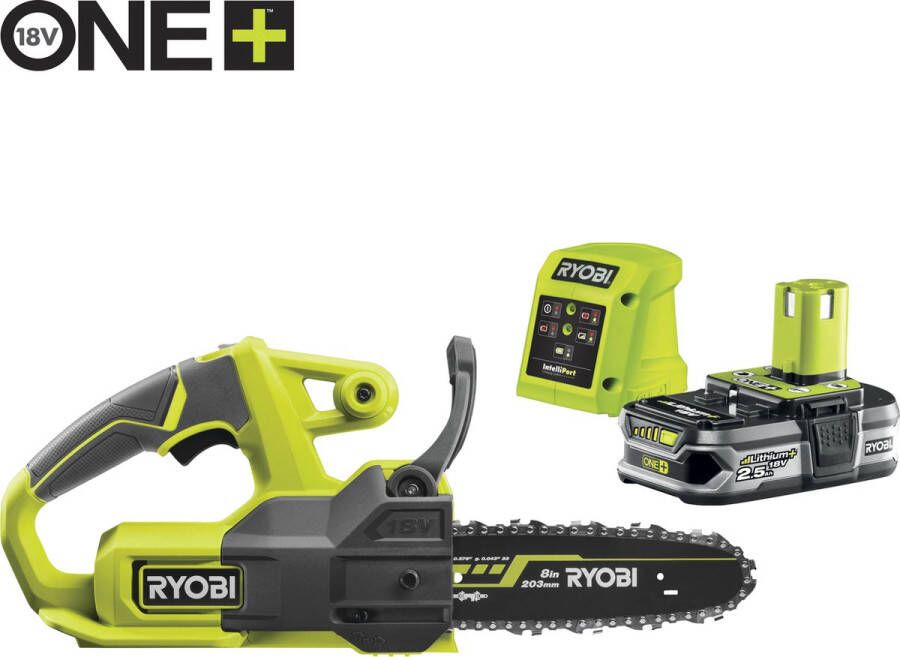 Ryobi ONE+ Kettingzaag RY18CS20A Lichtgewicht Wendbaar