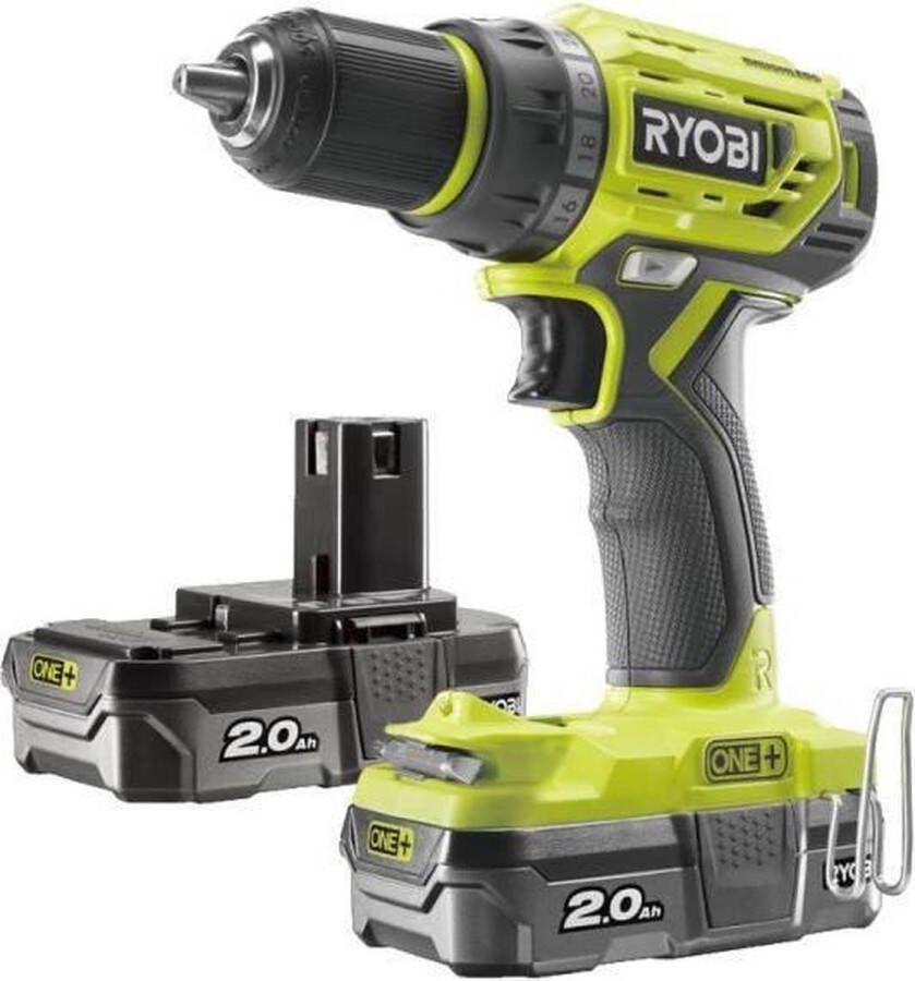 Ryobi R18DD7 220S BORSTELLOZE boorhamer 18V 85Nm 2 x 2Ah