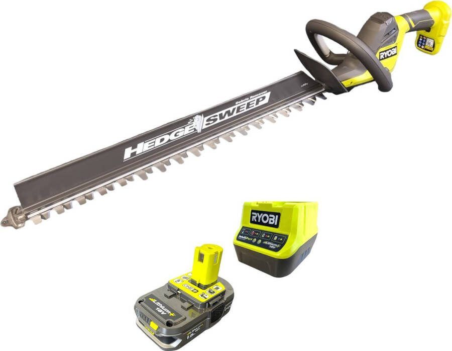 Ryobi RY18HT55A-0 18 V ONE+ accu heggenschaar 55 cm ( 5133004909 ) zonder accu zonder oplader