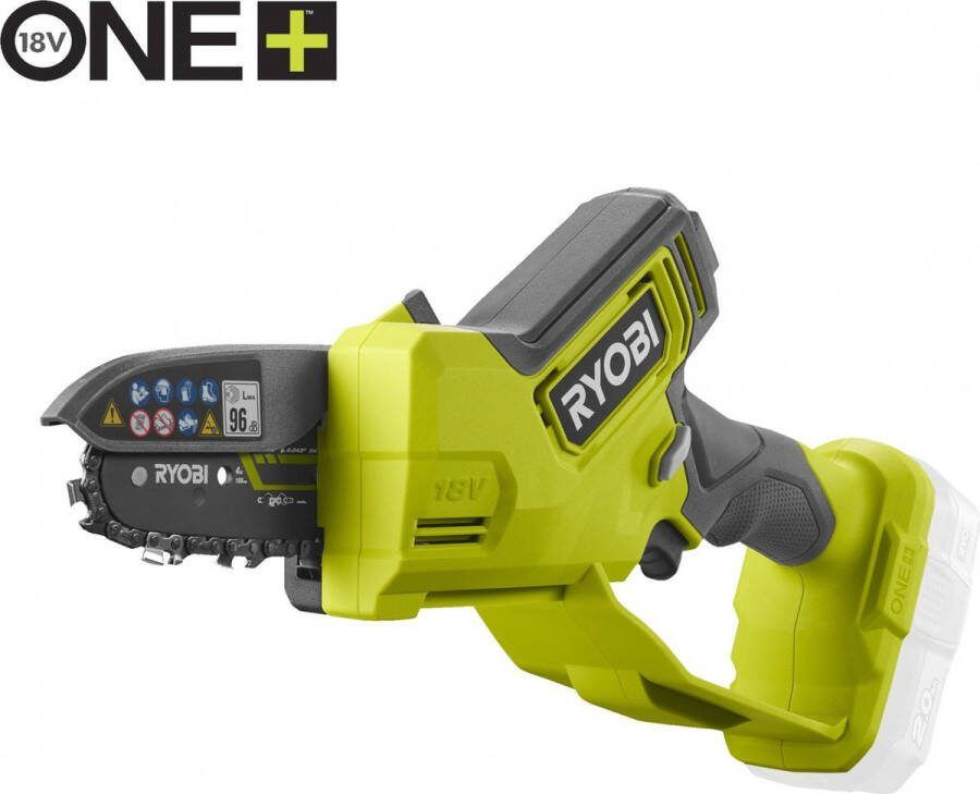 Ryobi RY18PSX10A-0 One+ 18V Brushless Li-ion Accu Snoeizaag body 10cm